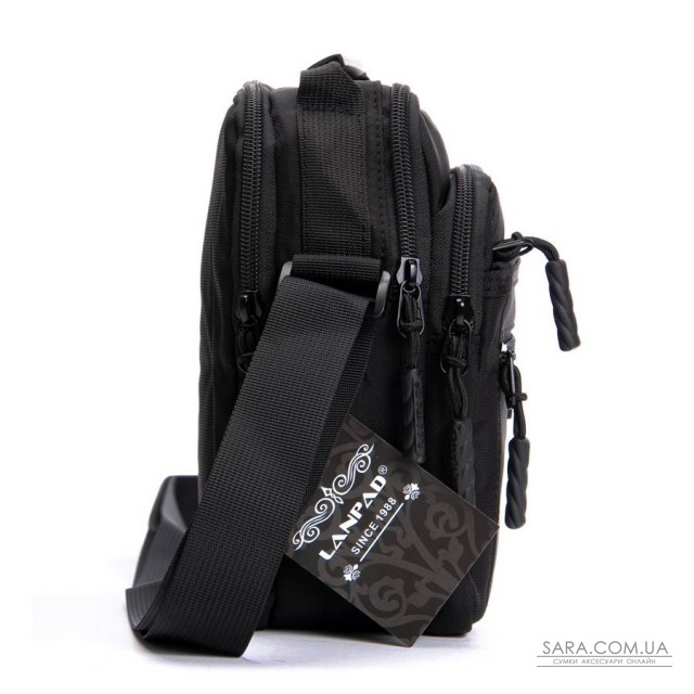 Сумка Чоловіча Планшет нейлон Lanpad A98222 black мал Сумка Чоловіча Планшет нейлон Lanpad A98222 black мал