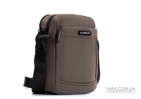 Сумка Чоловіча Планшет нейлон Lanpad A45007 coffee мал
