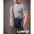 Сумка Чоловіча Планшет нейлон Lanpad A45007 blue мал