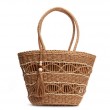 Жіноча плетена сумка PODIUM 9136 khaki 