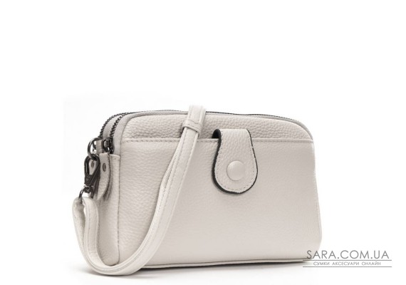 Сумка Шкіряна Жіноча Клатч ALEX RAI 88085 white