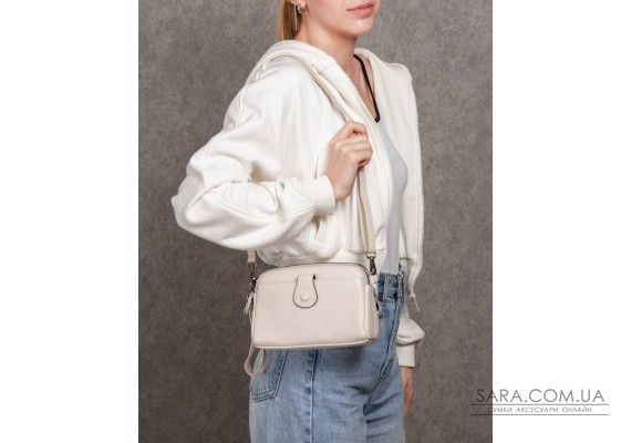 Сумка Шкіряна Жіноча Клатч ALEX RAI 88085 white
