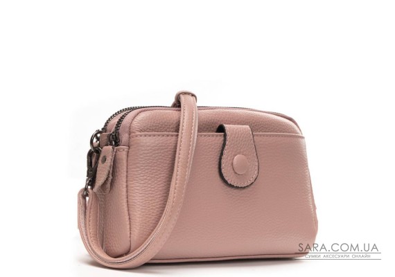 Сумка Шкіряна Жіноча Клатч ALEX RAI 88085 pink