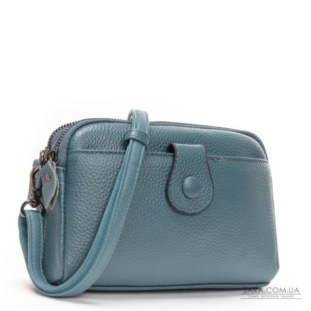 Сумка Женская Клатч кожа ALEX RAI 88085 blue Сумка Женская Клатч кожа ALEX RAI 88085 blue