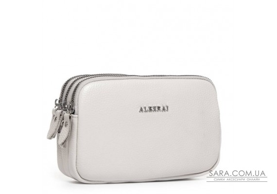 Сумка Шкіряна Жіноча Клатч ALEX RAI BM 60061 white
