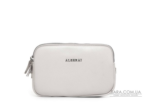 Сумка Шкіряна Жіноча Клатч ALEX RAI BM 60061 white