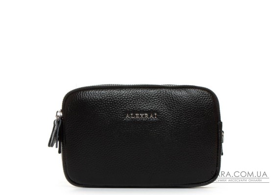 Сумка Шкіряна Жіноча Клатч ALEX RAI BM 60061 black