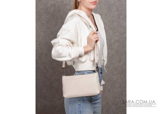 Сумка Шкіряна Жіноча Клатч ALEX RAI 3092 white
