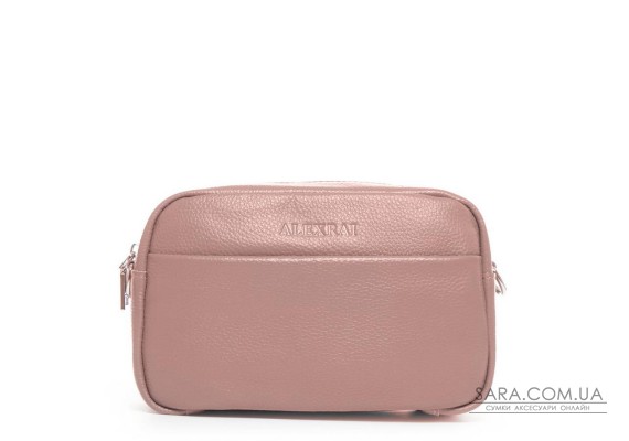 Сумка Шкіряна Жіноча Клатч ALEX RAI 3801 pink