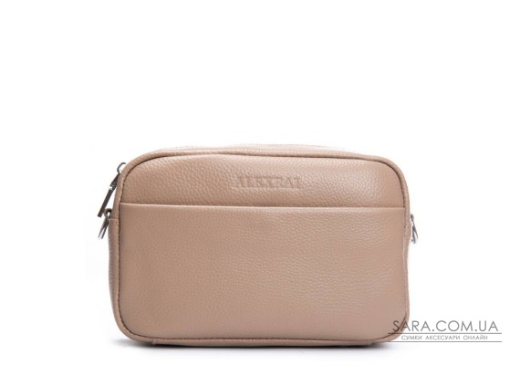 Сумка Шкіряна Жіноча Клатч ALEX RAI 3801 beige