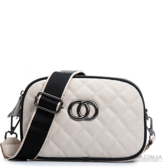 Сумка Шкіряна Жіноча Клатч ALEX RAI 17001 white Сумка Шкіряна Жіноча Клатч ALEX RAI 17001 white