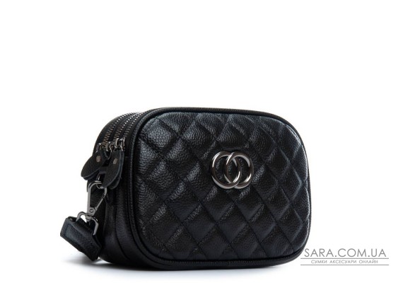Сумка Шкіряна Жіноча Клатч ALEX RAI 17001 black