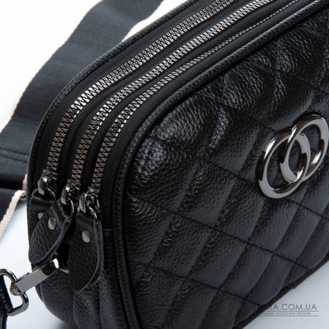 Сумка Шкіряна Жіноча Клатч ALEX RAI 17001 black Сумка Шкіряна Жіноча Клатч ALEX RAI 17001 black