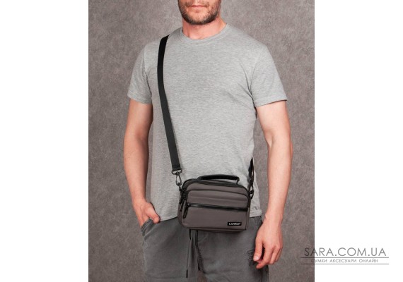 Сумка Чоловіча Планшет нейлон Lanpad 82079 grey