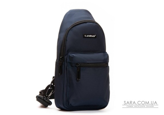 Сумка Чоловіча на плече нейлон Lanpad 3073 blue