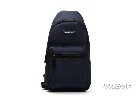 Сумка Чоловіча на плече нейлон Lanpad 3073 blue