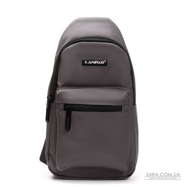 Сумка Мужская На Плечо нейлон Lanpad 3073 gray Сумка Мужская На Плечо нейлон Lanpad 3073 gray