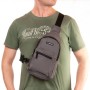 Сумка Мужская На Плечо нейлон Lanpad 3073 gray