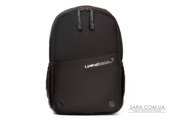 Рюкзак Міський нейлон Lanpad 8380 black Podium