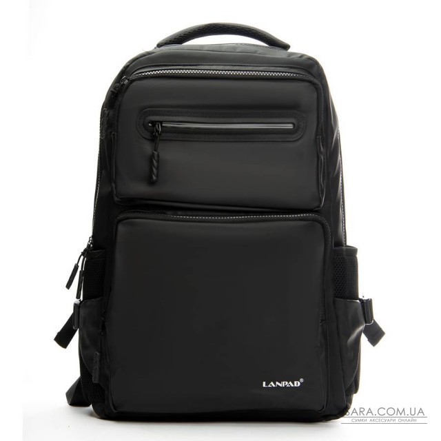 Рюкзак Міський нейлон Lanpad 26018 black Рюкзак Міський нейлон Lanpad 26018 black