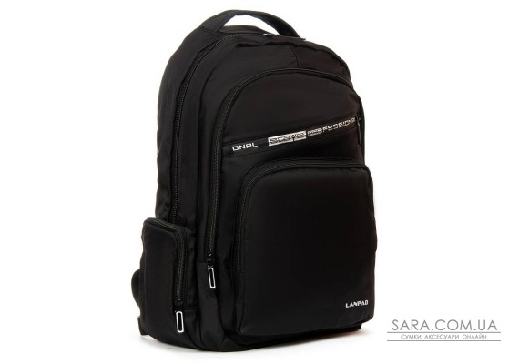 Рюкзак міський нейлон Lanpad 2246 black Podium