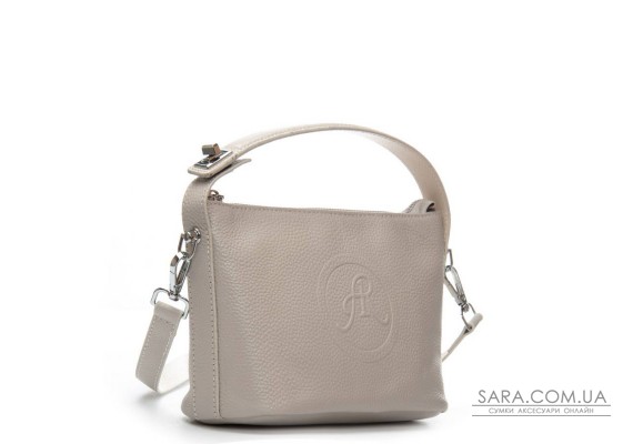 Сумка Шкіряна Жіноча Класична ALEX RAI 93056 beige