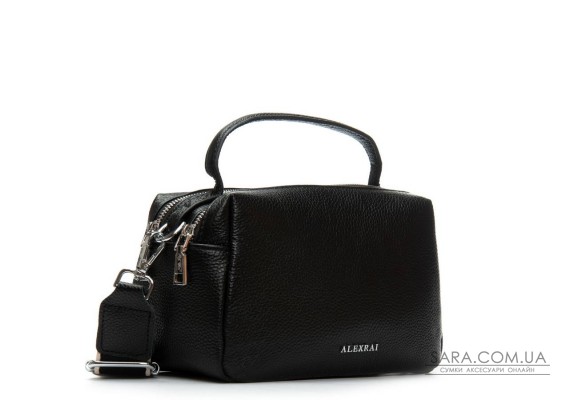 Сумка Шкіряна Жіноча Класична ALEX RAI 99128 black