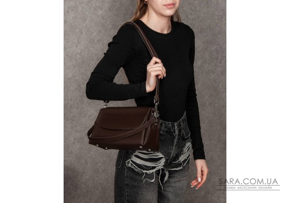 Сумка Женская Классическая кожа ALEX RAI 99129 brown