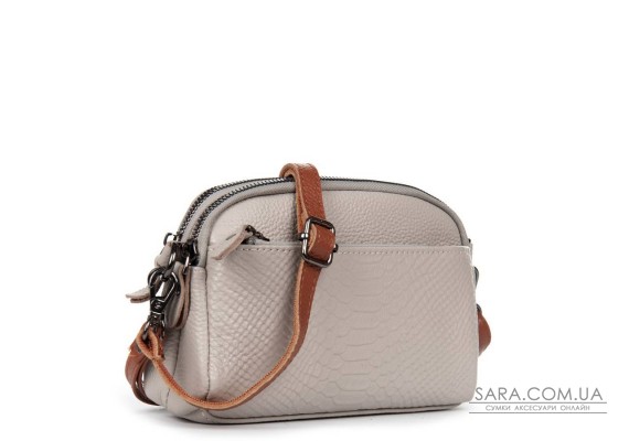 Сумка Шкіряна Жіноча Клатч ALEX RAI 19204 beige