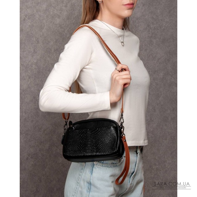 Сумка Женская Клатч кожа ALEX RAI 19204 black Сумка Женская Клатч кожа ALEX RAI 19204 black