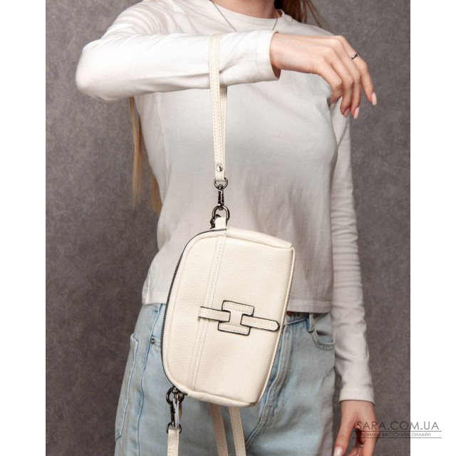 Сумка Женская Клатч кожа ALEX RAI 99102 white Сумка Женская Клатч кожа ALEX RAI 99102 white