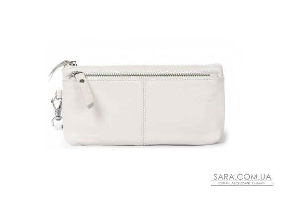 Косметичка шкіряна A-00276-2 white Podium