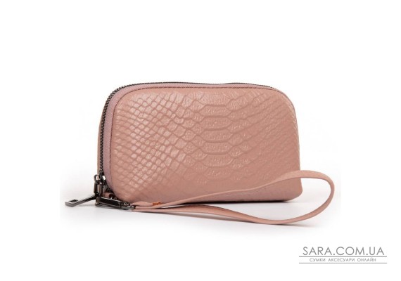 Косметичка шкіряна 60095-9 pink