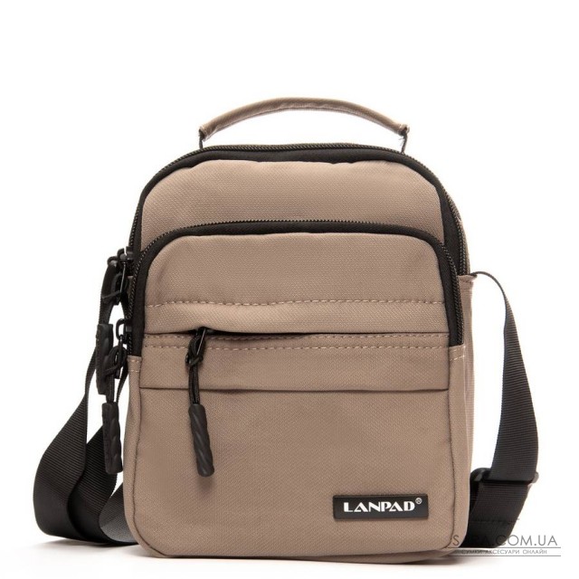 Сумка Чоловіча Планшет нейлон Lanpad A18043 khaki мал Сумка Чоловіча Планшет нейлон Lanpad A18043 khaki мал