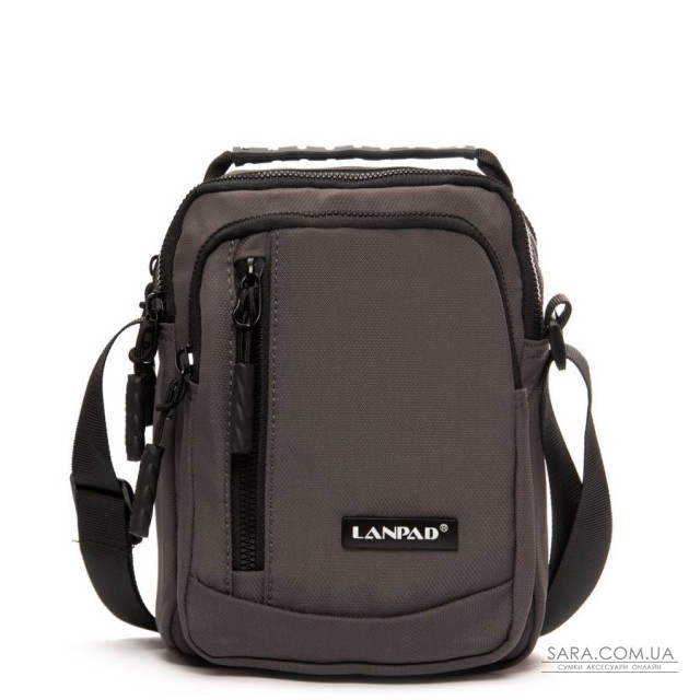 Сумка Чоловіча Планшет нейлон Lanpad A15057 grey мал Сумка Чоловіча Планшет нейлон Lanpad A15057 grey мал