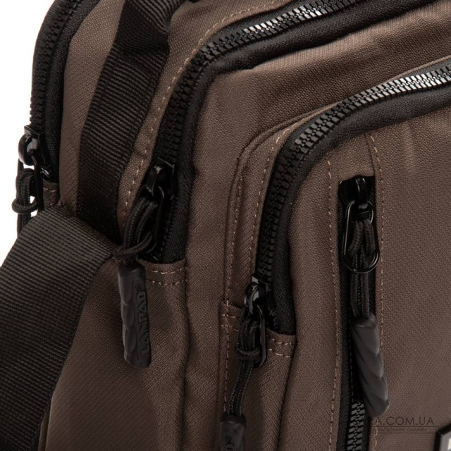 Сумка Чоловіча Планшет нейлон Lanpad A15057 brown мал Сумка Чоловіча Планшет нейлон Lanpad A15057 brown мал