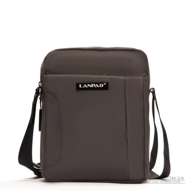 Сумка Чоловіча Планшет нейлон Lanpad 6049 grey мал Сумка Чоловіча Планшет нейлон Lanpad 6049 grey мал