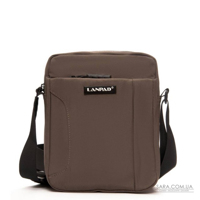 Сумка Чоловіча Планшет нейлон Lanpad 6049 brown мал Сумка Чоловіча Планшет нейлон Lanpad 6049 brown мал
