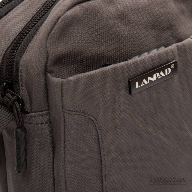 Сумка Чоловіча Планшет нейлон Lanpad 6049 grey мал Сумка Чоловіча Планшет нейлон Lanpad 6049 grey мал