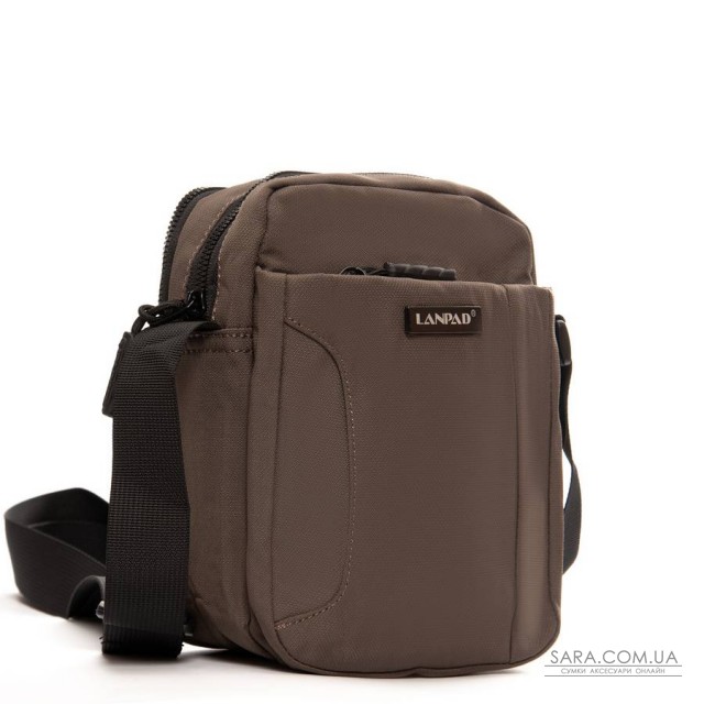 Сумка Чоловіча Планшет нейлон Lanpad 6049 brown мал Сумка Чоловіча Планшет нейлон Lanpad 6049 brown мал
