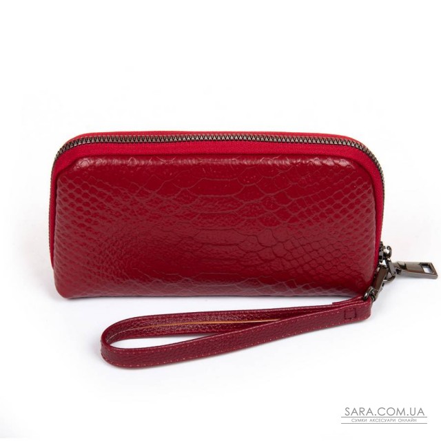 Косметичка шкіряна 60095-4 bordo Косметичка шкіряна 60095-4 bordo