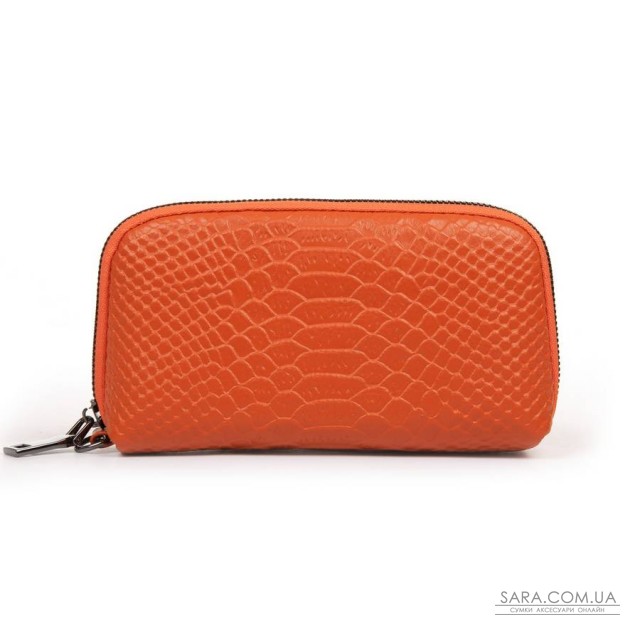 Косметичка шкіряна 60095-16 orange Косметичка шкіряна 60095-16 orange