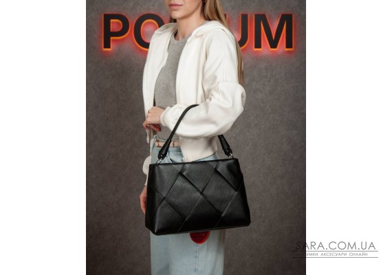 Сумка Женская Классическая кожа ALEX RAI 6610 black