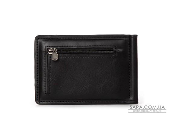 Зажим для банкнот иск-кожа 1002-1 black Podium