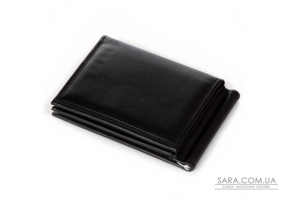 Зажим для банкнот иск-кожа 1004-1 black Podium