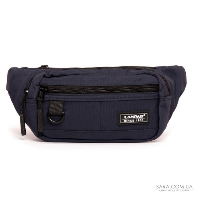 Сумка Чоловіча На пояс нейлон Lanpad 19006 blue Сумка Чоловіча На пояс нейлон Lanpad 19006 blue
