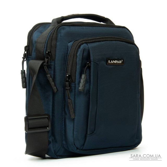 Сумка Чоловіча Планшет нейлон Lanpad 25019 blue Сумка Чоловіча Планшет нейлон Lanpad 25019 blue