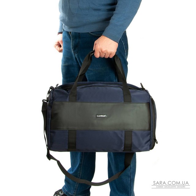 Сумка Дорожня Спорт нейлон Lanpad 2269 blue Сумка Дорожня Спорт нейлон Lanpad 2269 blue