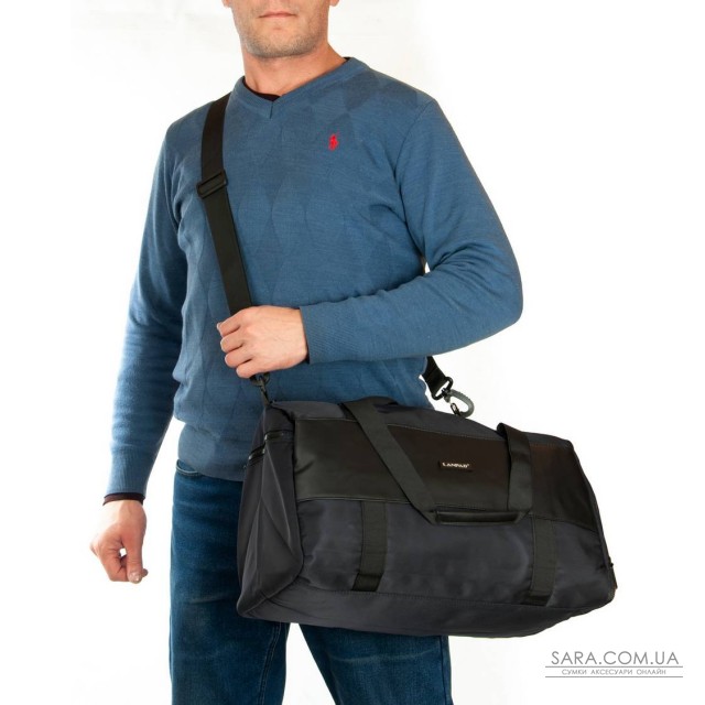 Сумка Дорожня Спорт нейлон Lanpad 2269 black Сумка Дорожня Спорт нейлон Lanpad 2269 black