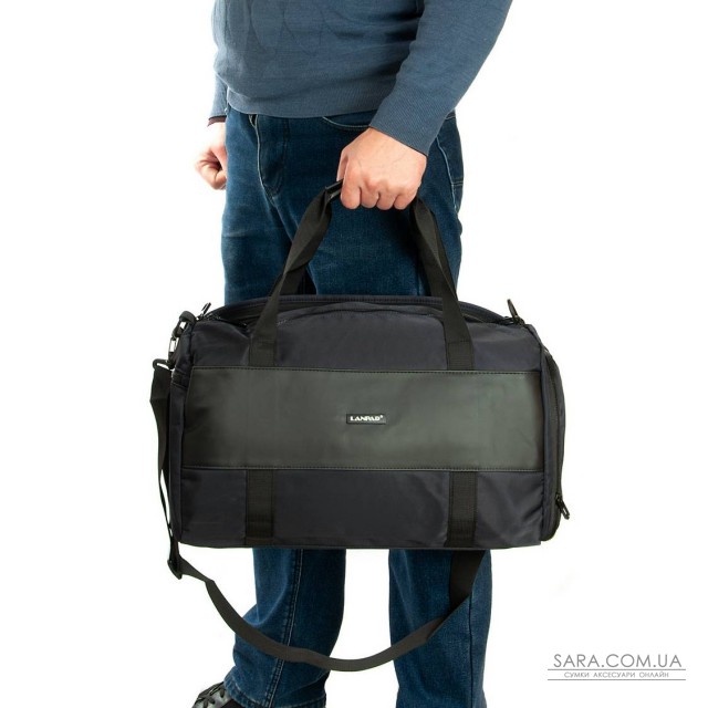Сумка Дорожня Спорт нейлон Lanpad 2269 black Сумка Дорожня Спорт нейлон Lanpad 2269 black